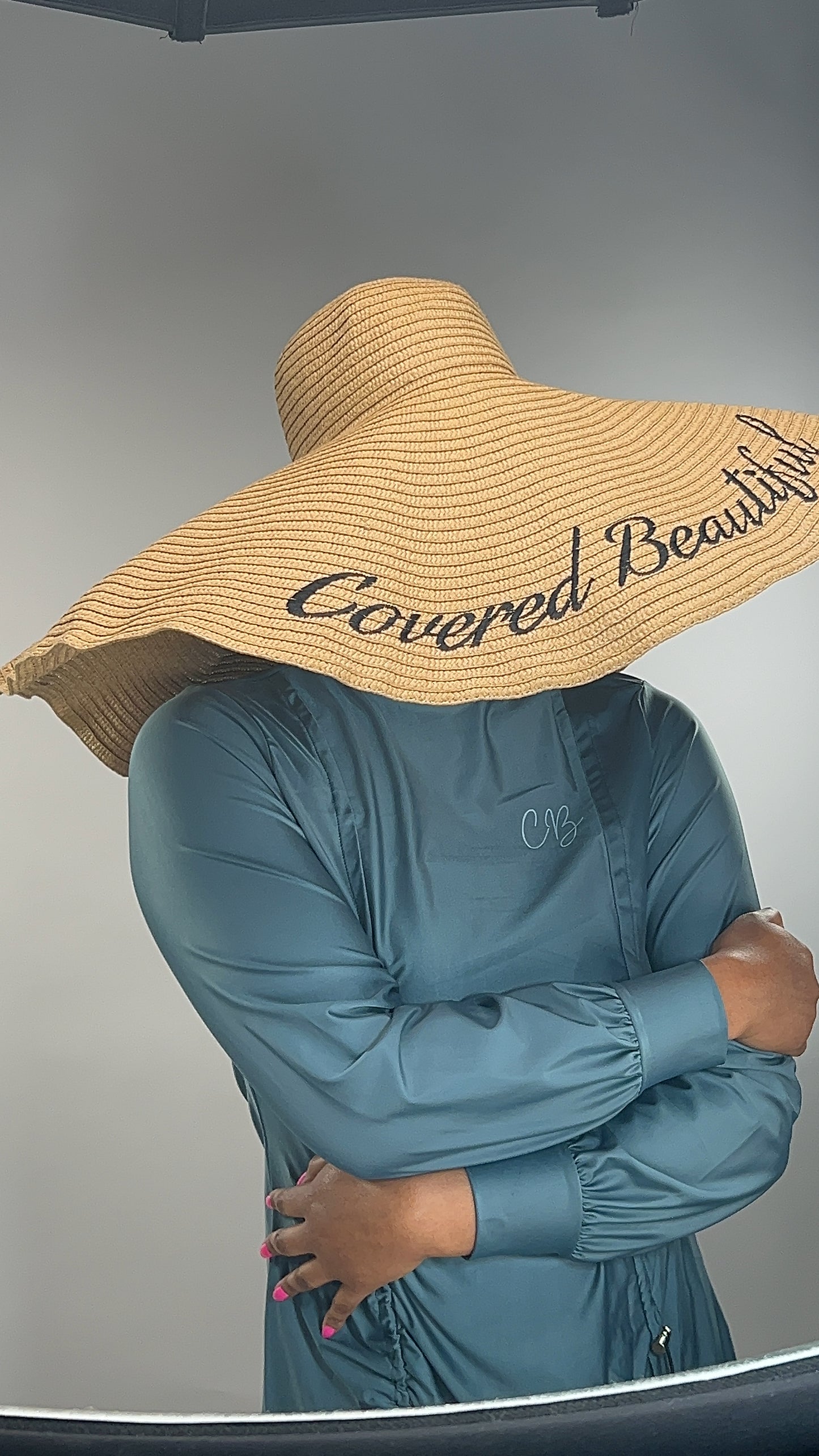 Oversized Wide Brim Hat