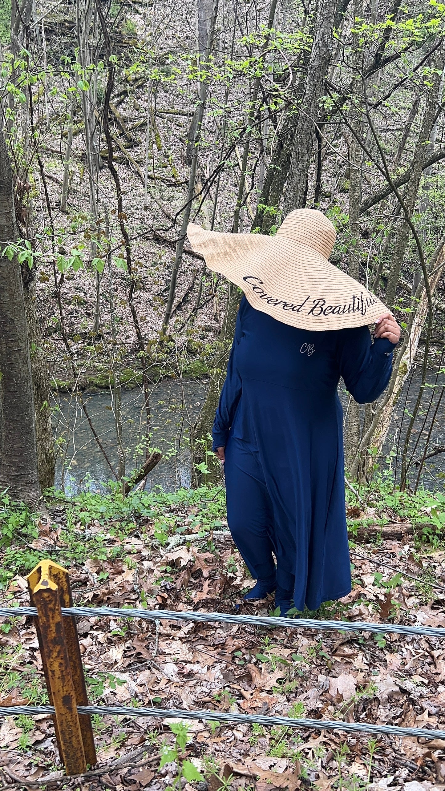 Oversized Wide Brim Hat