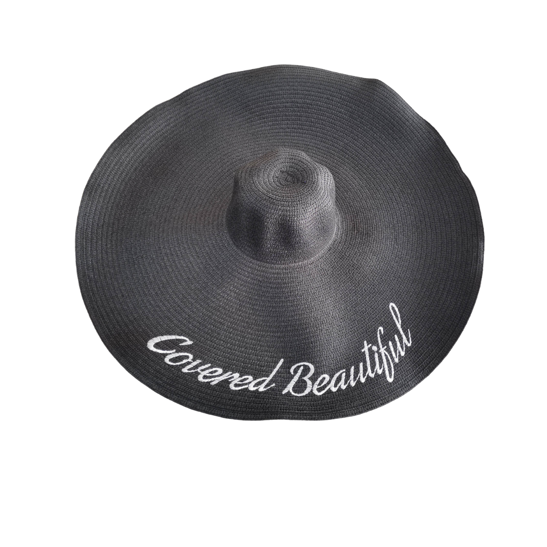 Oversized Wide Brim Hat