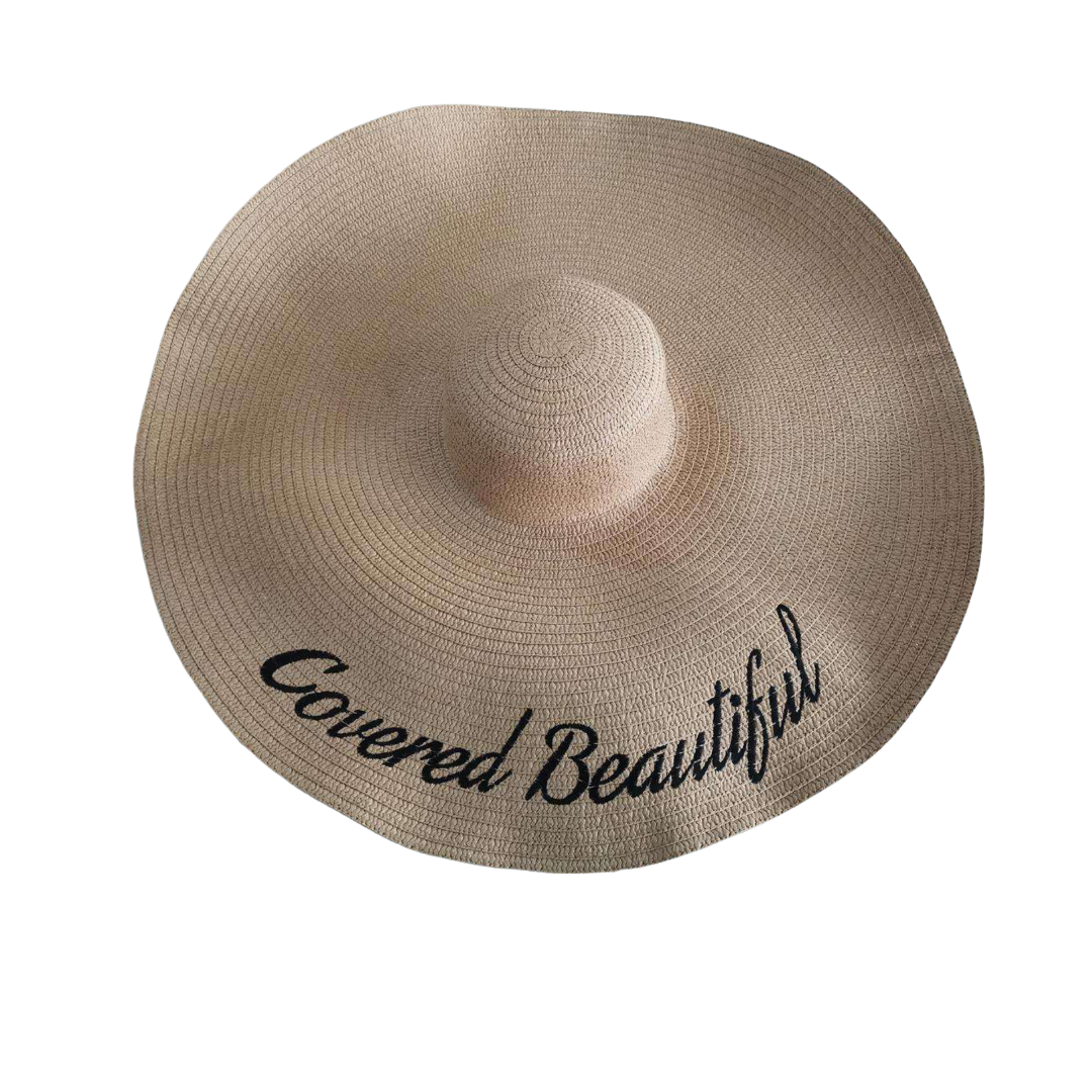 Oversized Wide Brim Hat