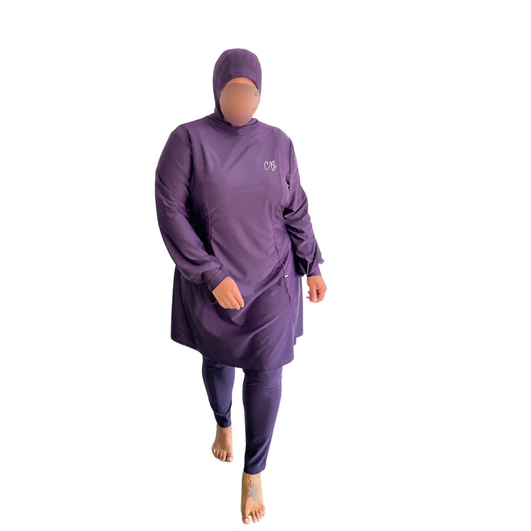 Midnight Purple 2 pc Burkini